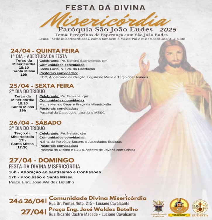 Festa da Divina Misericódia